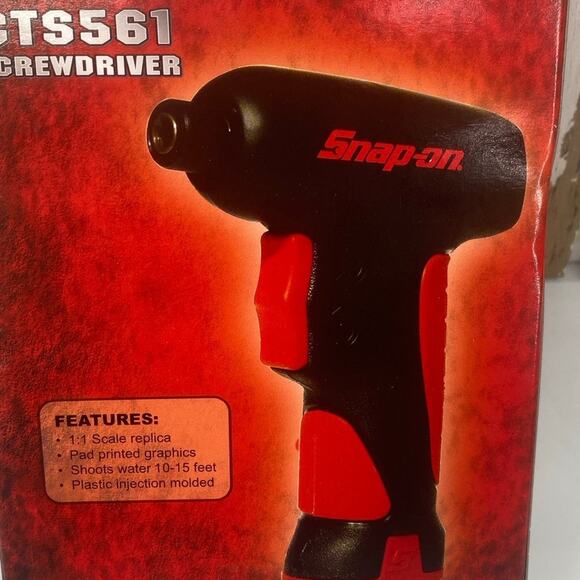 Snap On Tools CTS561 Screwdriver Water Gun Toy BRAND NEW Outdoor Summer Pool - Picture 3 of 6